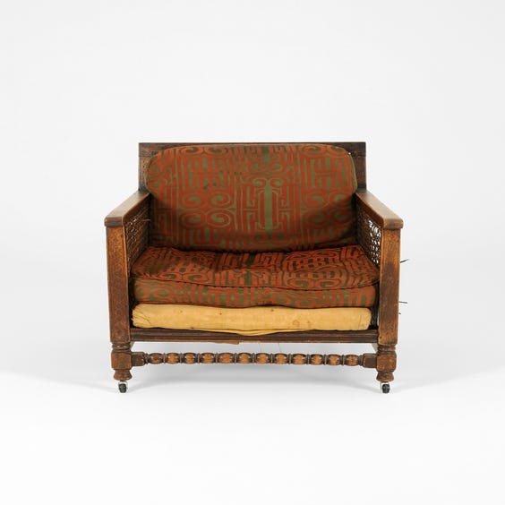 image of Vintage rattan Bergere armchair