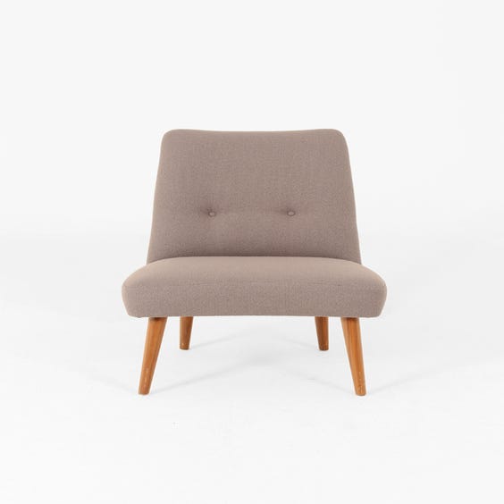 image of Mushroom wool armchair
