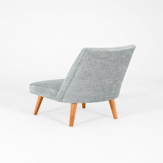 image of Pale blue grey occasional chair