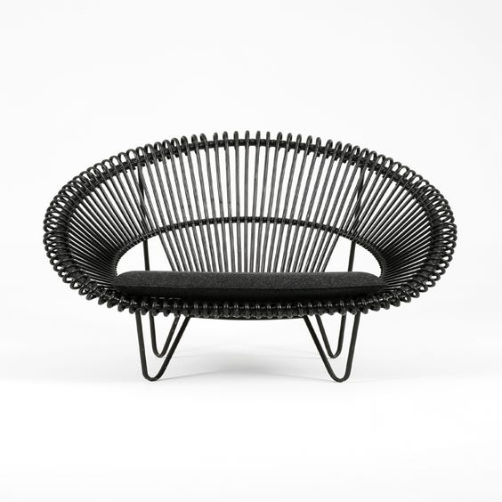 image of Midcentury black Vincent chair