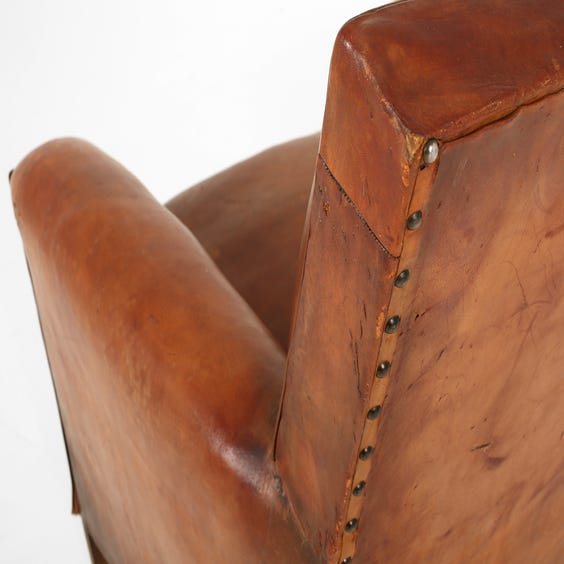 image of Vintage French club armchair