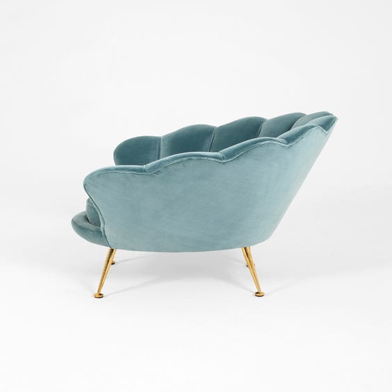 image of Scallop back cocktail chair