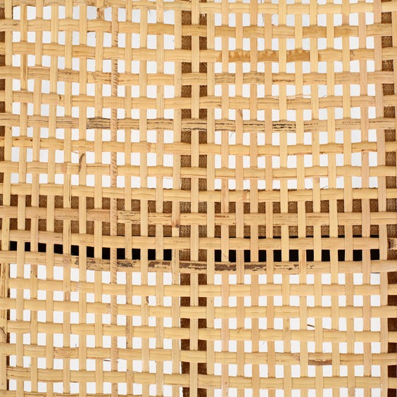 image of Woven rattan low lounge chair 