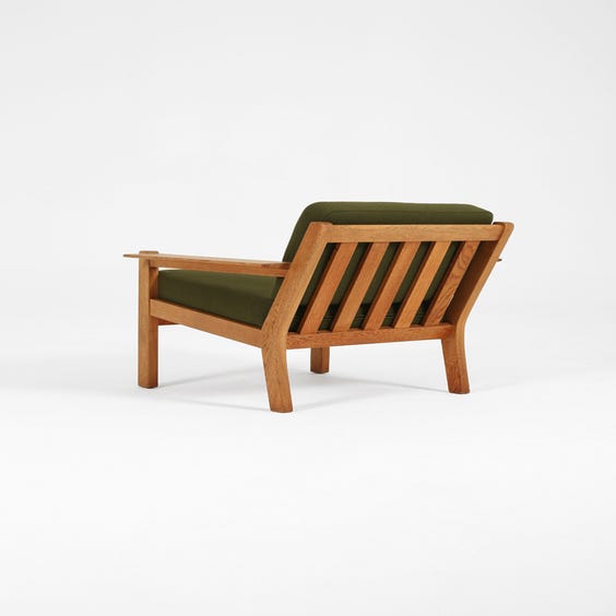 image of  Borge Morgensen Danish oak armchair