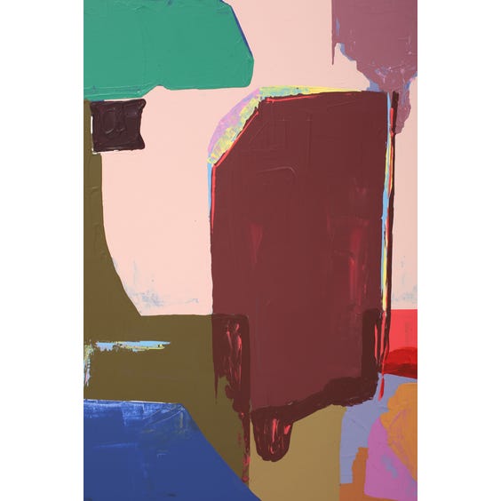 image of Multicoloured abstract painting