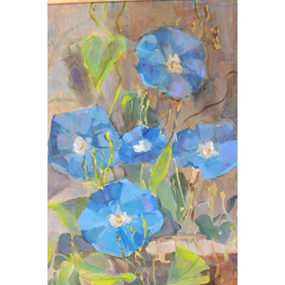 image of Sue Wales morning glory oil painting