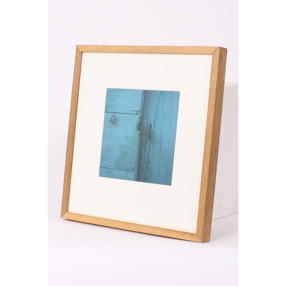 image of Photograph of turquoise door