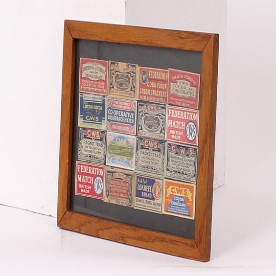 image of Selection of matchbox lids
