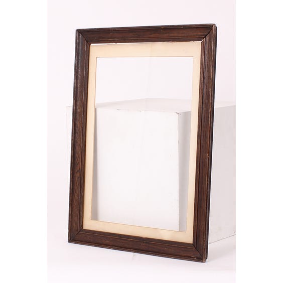 image of Simple darkwood empty frame