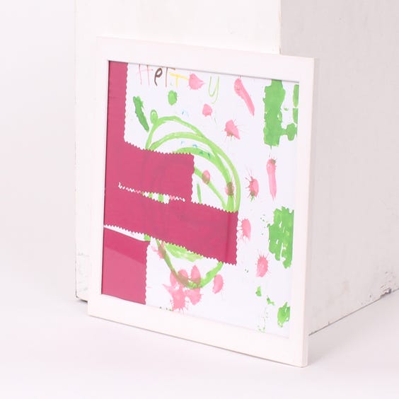 image of pink crimped fabric artwork