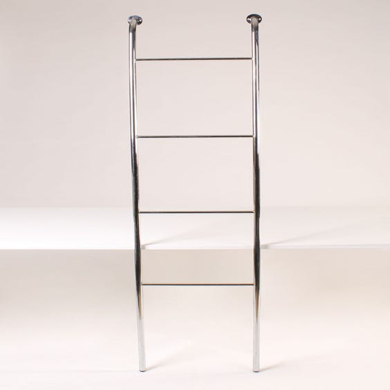 image of Chrome four rung towel ladder