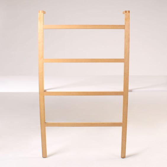 image of Wood four rung towel ladder
