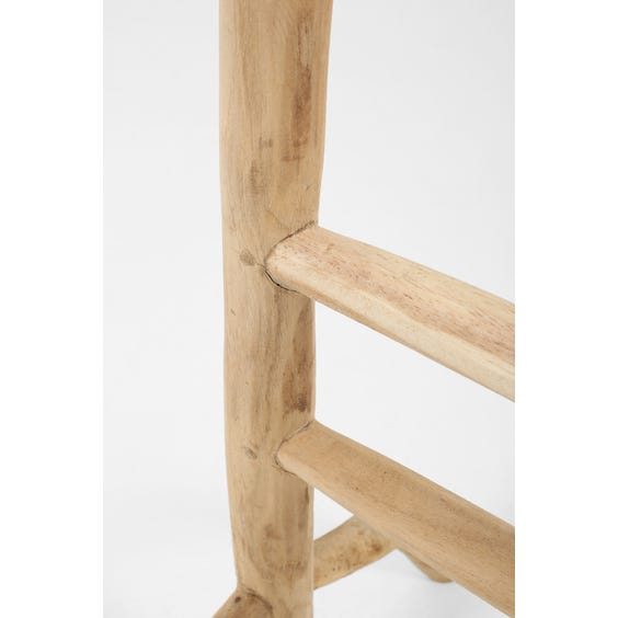 image of Primitive wooden towel rail