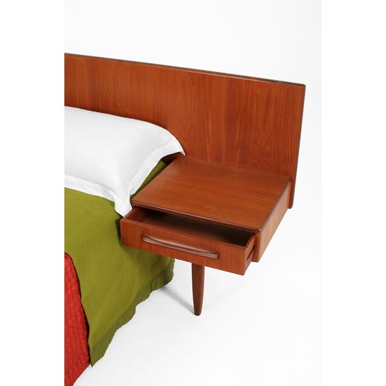 image of Midcentury teak G-Plan double bed