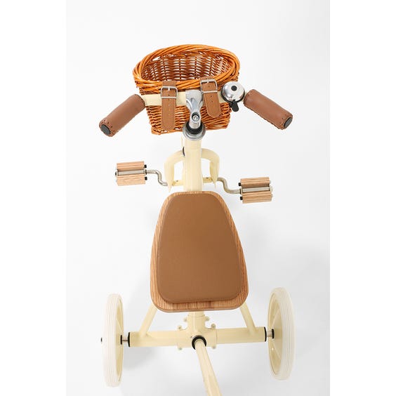 image of Child's cream tricycle