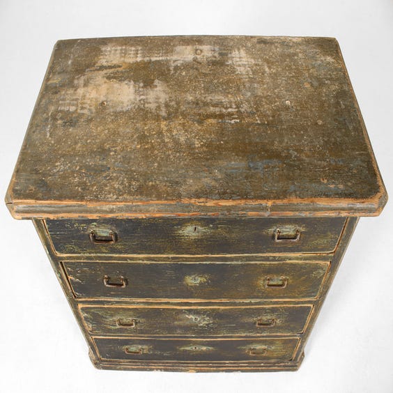 image of Period distressed chest of drawers