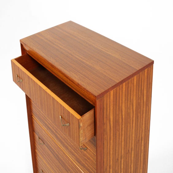image of Midcentury teak chest of drawers