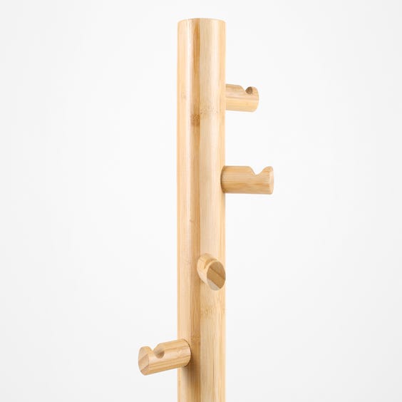 image of Modern bamboo coat stand