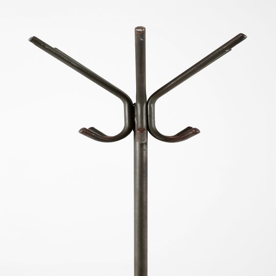 image of Industrial tubular metal coat stand