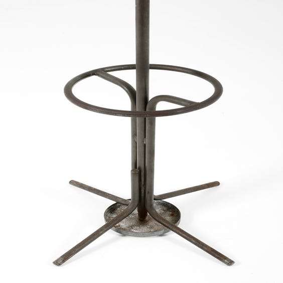image of Industrial tubular metal coat stand