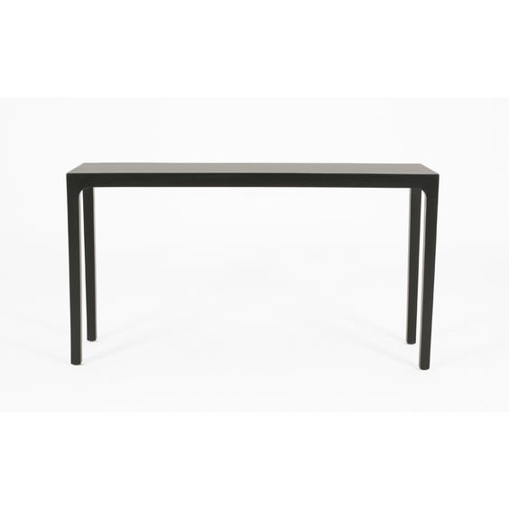 image of Black lacquer console table