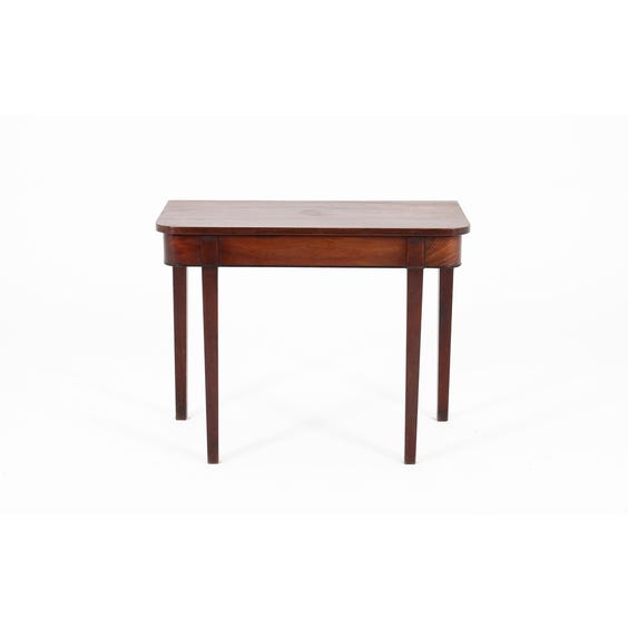 image of Victorian mahogany console table