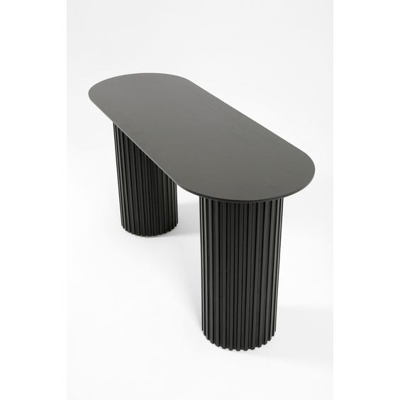 image of Postmodern lozenge shaped console table