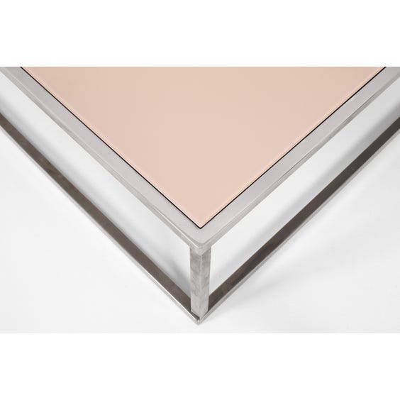 image of Reversible top steel coffee table