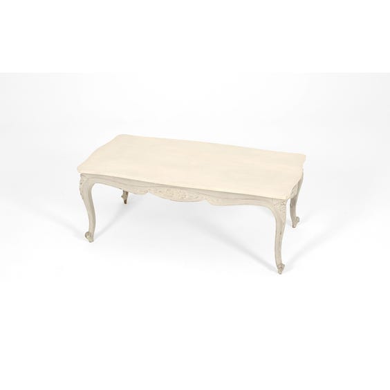 image of French grey coffee table