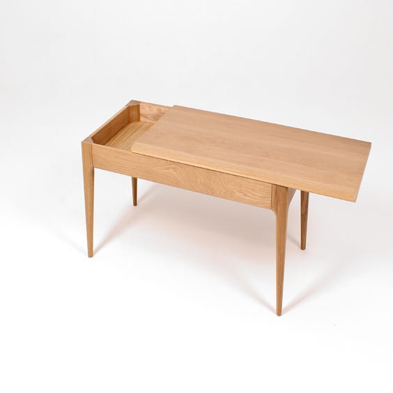 image of Ercol pale oak coffee table