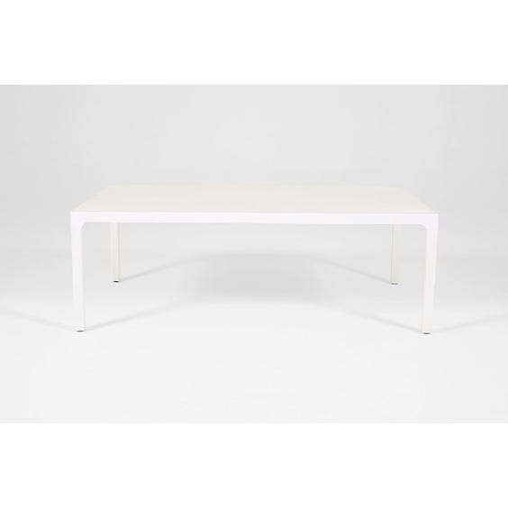 image of White lacquer rectangular coffee table