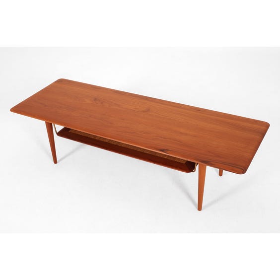 image of Midcentury Danish teak coffee table