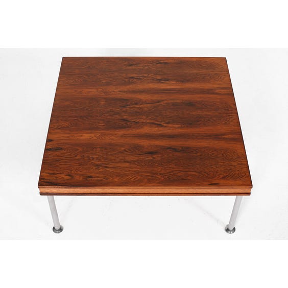 image of Midcentury Danish square coffee table