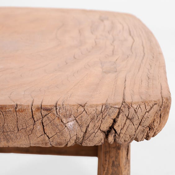 image of Small rustic Chinese elm table