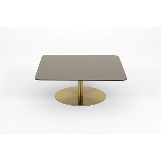 image of Bronze tinted mirror coffee table