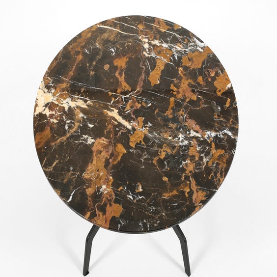 image of Modern veined marble coffee table