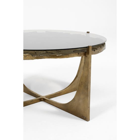 image of Midcentury abstract brutalist coffee table