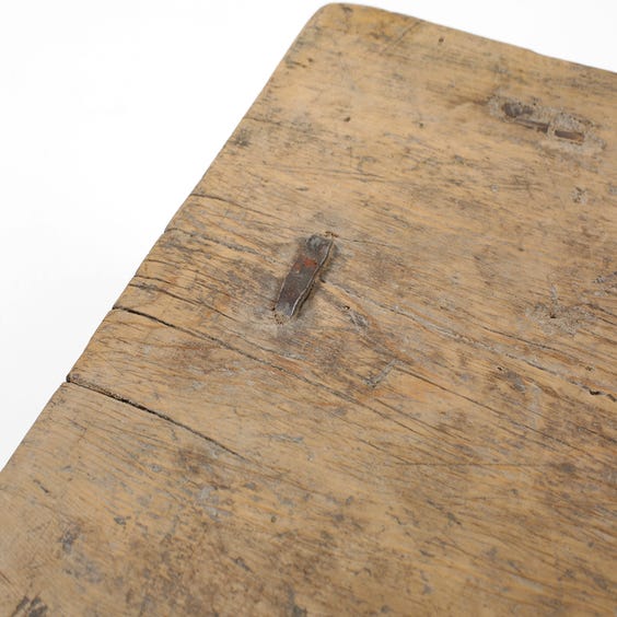 image of Extra small rustic Chinese elm table