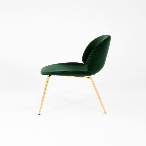 image of Beetle occasional emerald green chair