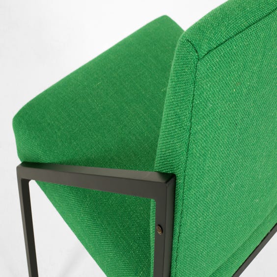 image of Midcentury green occasional chair