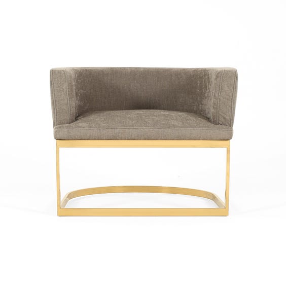 image of Midcentury style truffle tub chair