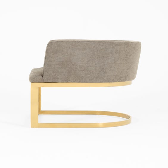 image of Midcentury style truffle tub chair