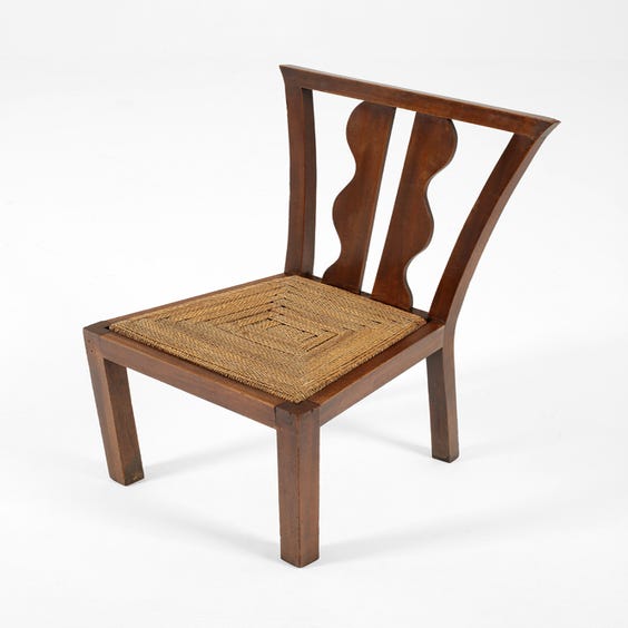 image of Rustic French dining chair