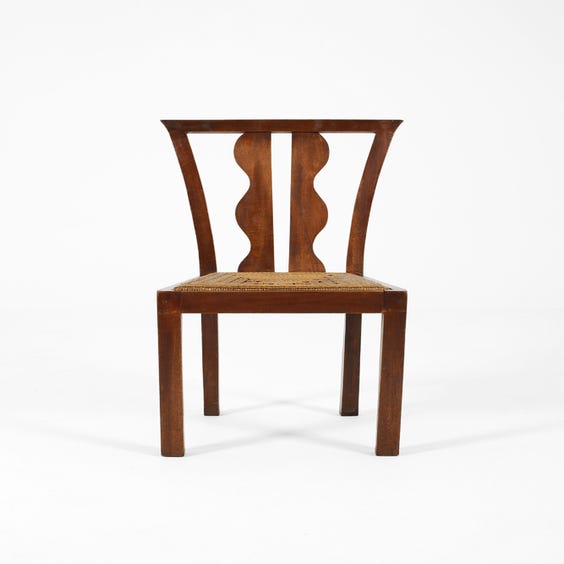 image of Rustic French dining chair