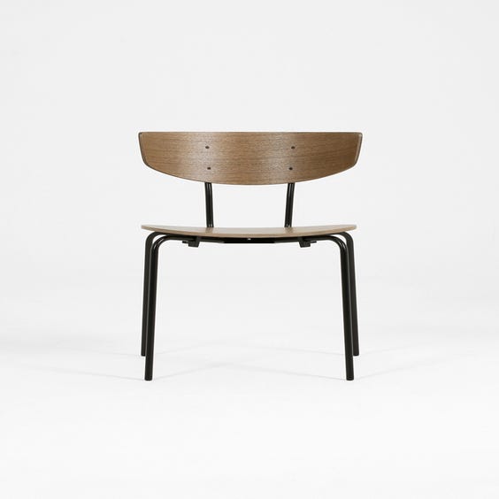 image of Modern Danish oak desk chair