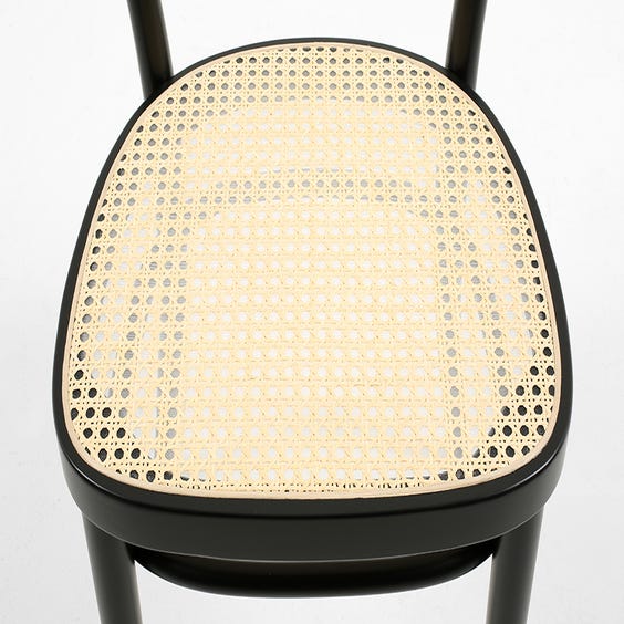 image of Modern black Thonet chair