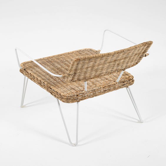 image of Dutch wicker carver chair