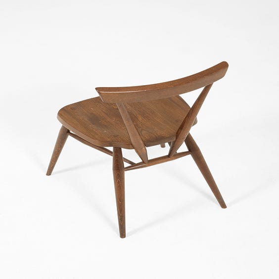 image of Vintage Ercol natural wood chair