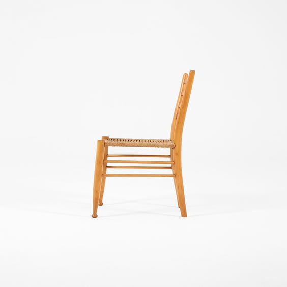 image of Midcentury Gio Ponti style dining chair
