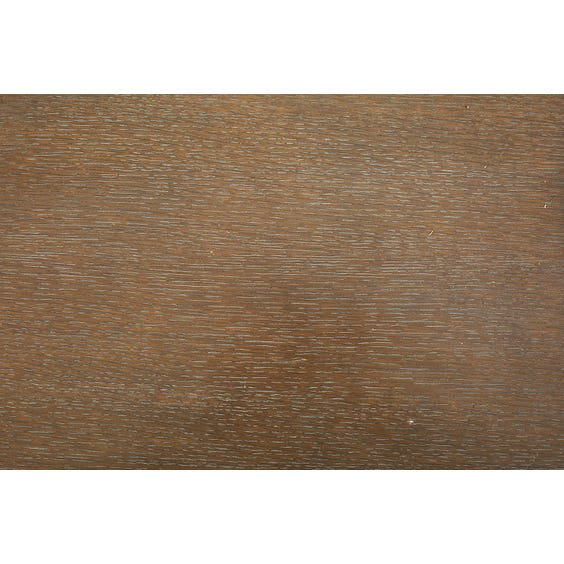 image of Modern dark stained wood desk